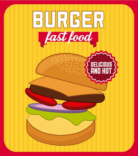 fast food  - Vector, Image