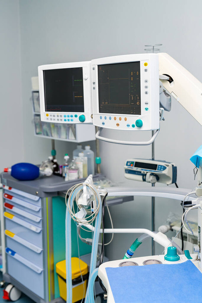 Modern equipment for patient health. Hospital with new technology instruments. - 写真・画像