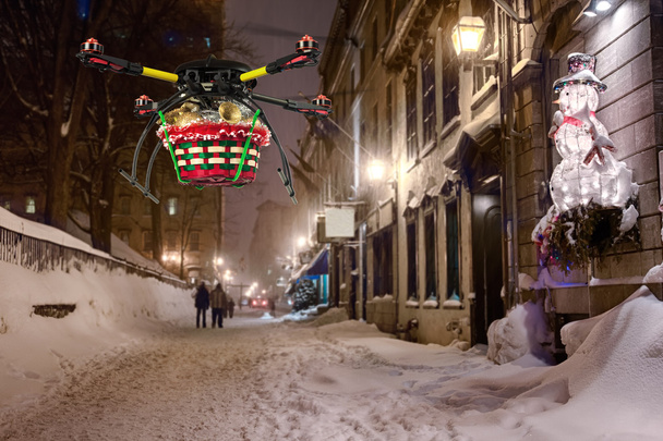 Воздушная доставка Рождества 3
 - Фото, изображение