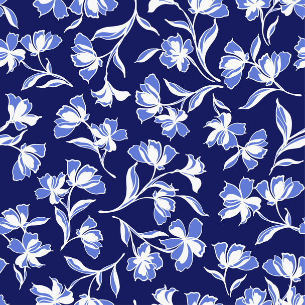 Flower pattern - Вектор,изображение