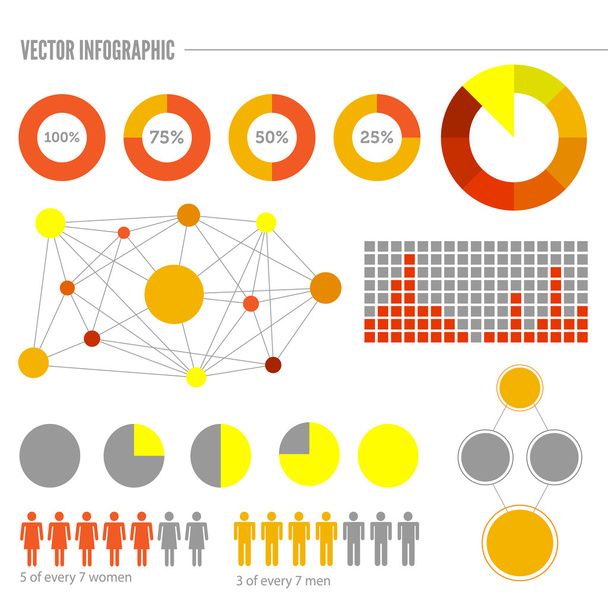 Набір інформаційних графічних векторів
 - Вектор, зображення