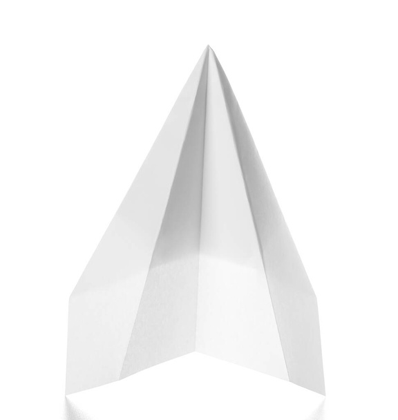 Paper plane isolated on white background - Photo, Image