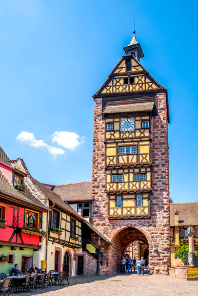 Historical market of Ribeauville, Alsace, France  - Foto, Imagem