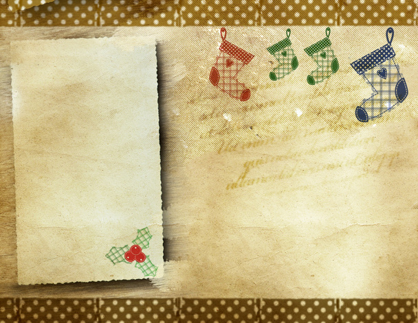 Vintage Christmas background - Foto, immagini