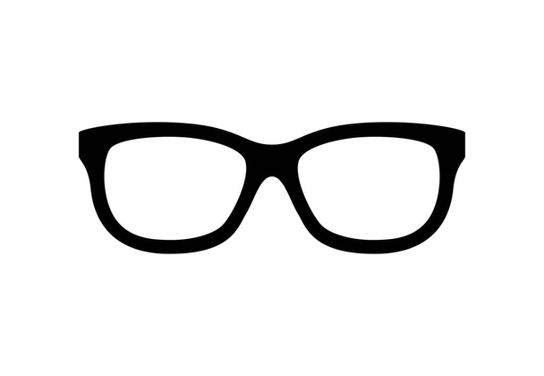 Okulary izolowane na białym tle - Wektor, obraz