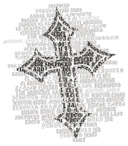 Croix wth texte sur fond
 - Vecteur, image