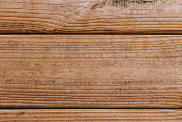 Wooden planks close-up, natural wood texture - Photo, Image