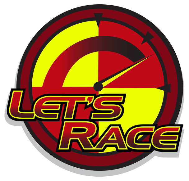 Let 's race logo
 - Вектор,изображение