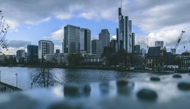The beautiful scenery of cityscapes in Frankfurt, Germany - Foto, imagen