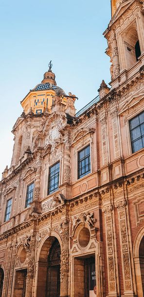 A vertical shot of the famous Church of Saint Louis of France in Sevilla - Fotografie, Obrázek