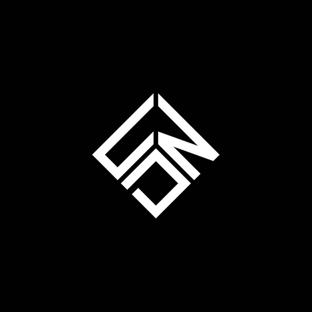 Дизайн логотипу літери UND на білому тлі. Творчі ініціали UND концепція логотипу літери. Дизайн листів UND
. - Вектор, зображення