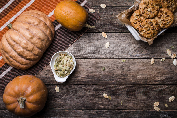 Pumpkins with seeds - Foto, immagini