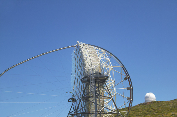 Teleskopy w Roque de los Muchachos. La Palma. Hiszpania - Zdjęcie, obraz