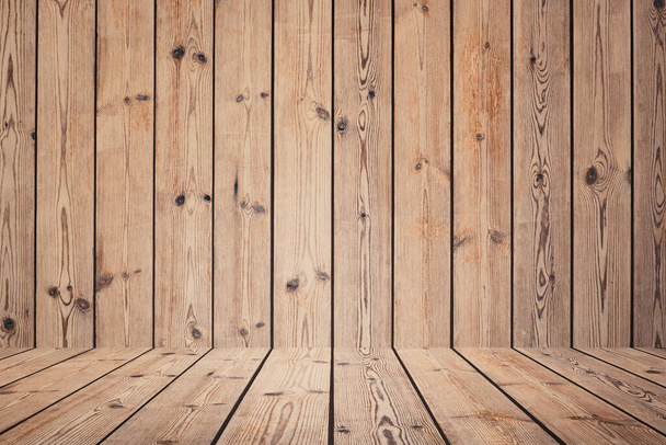 close up of wall made of wooden planks - 写真・画像