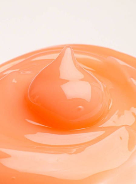 A closeup of cosmetic skin care cream moisturizer texture - Photo, Image