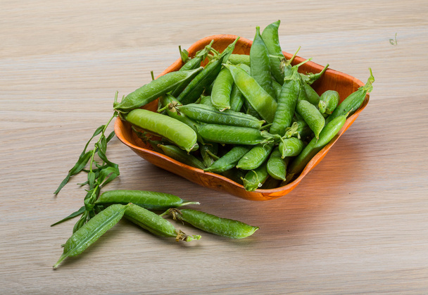 Green fresh peas - Фото, зображення