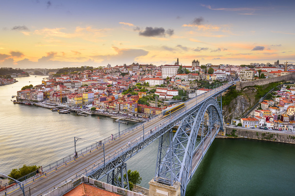 Porto, Portugália-Dom Luis híd - Fotó, kép