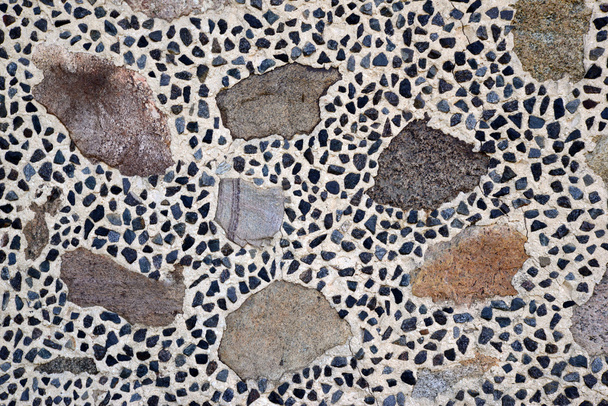 Textura colorida pared de piedra
 - Foto, imagen