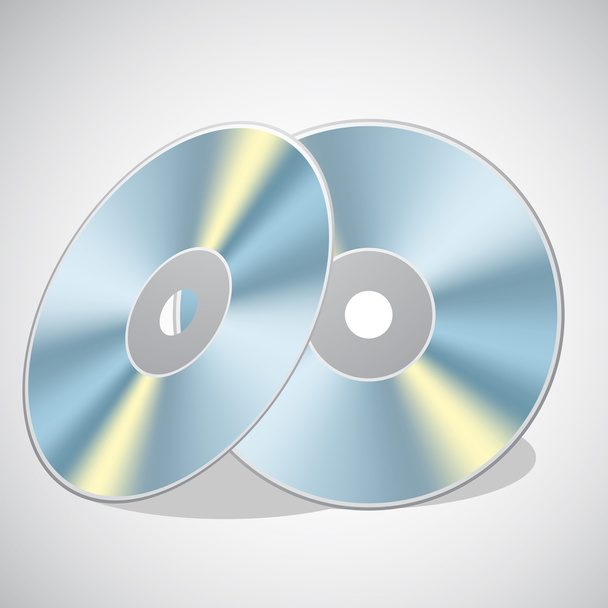 cd de vídeo - Vector, imagen