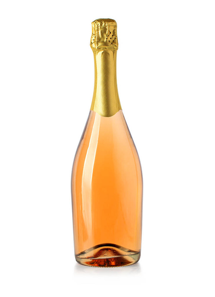 Sparkling  wine bottles, champagne bottle isolated on white background with clipping path - Foto, afbeelding