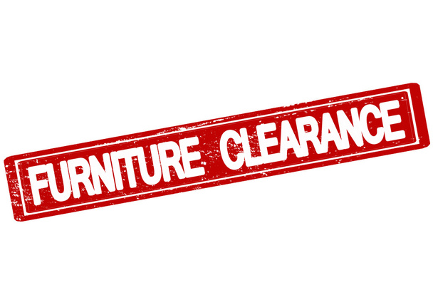 Furniture clearance - Vector, Image