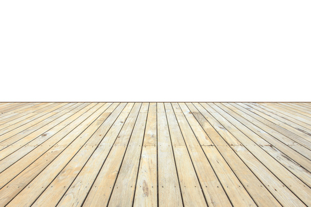 wooden decking in terrace - Foto, afbeelding