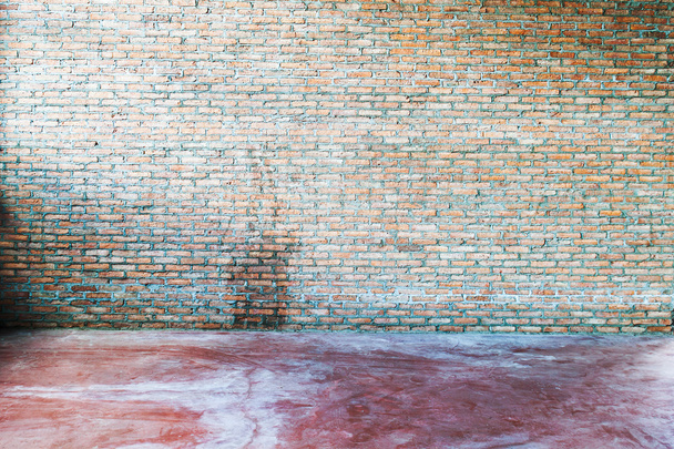  grunge interior with brick wall  - Photo, Image