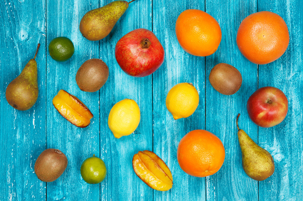 Set of colorful fruits - Photo, Image