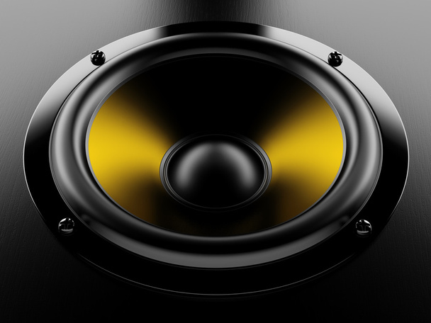 Electronic sound speaker - Photo, image