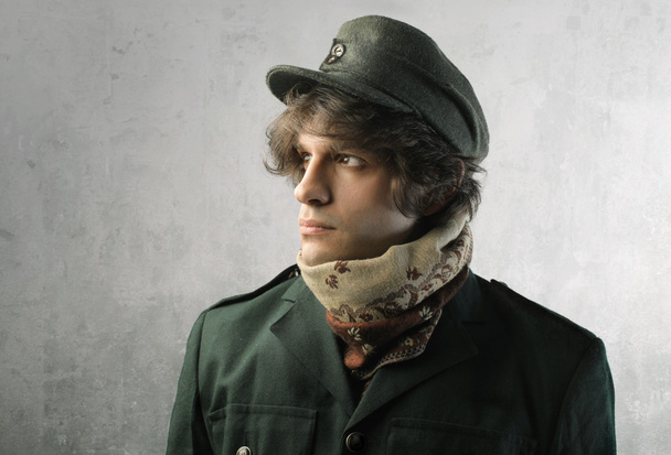 Handsome soldier - Foto, Imagen