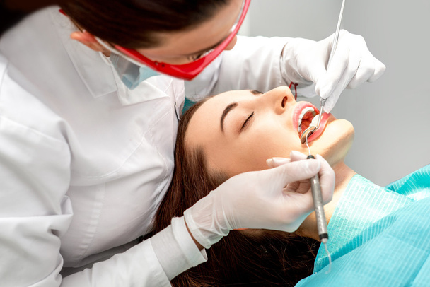 Professional teeth cleaning - Photo, image