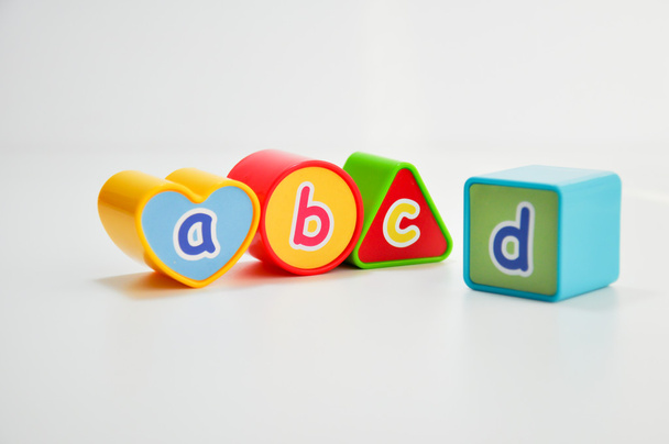 Colorful  alphabet cubes - Photo, Image