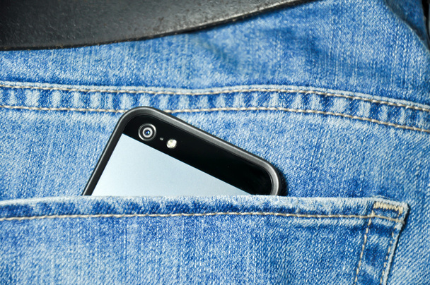 Smartphone v kapse džínovina - Fotografie, Obrázek