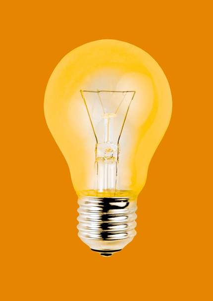 Žlutá žárovka - Fotografie, Obrázek