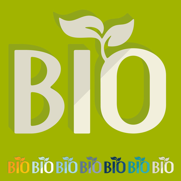 bio aláírás ikonra - Vektor, kép