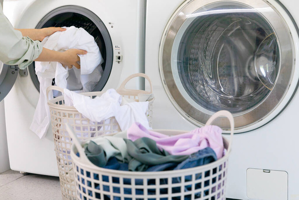 aesthetic laundry concept, Laundry classification - 写真・画像