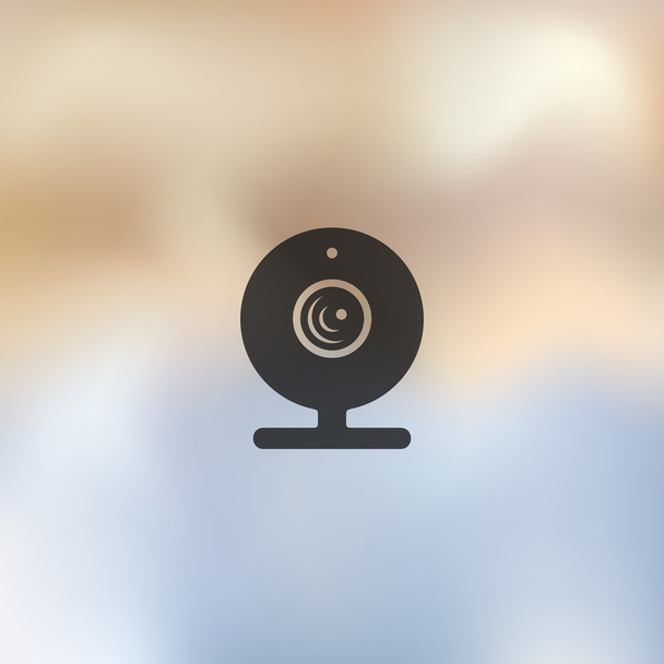 Webcam-Symbol - Vektor, Bild