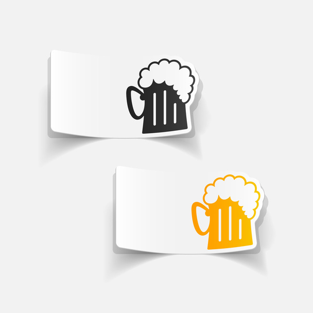 Bier-Symbol - Vektor, Bild