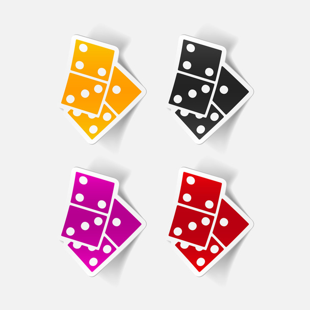 Domino ikonra - Vektor, kép
