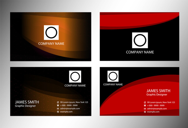 Various Business Card - Vector, Image