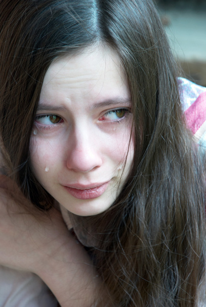 Crying girl - Foto, Imagem