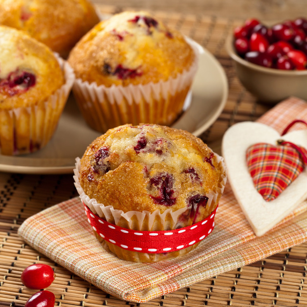 Muffins de arando
 - Foto, Imagem