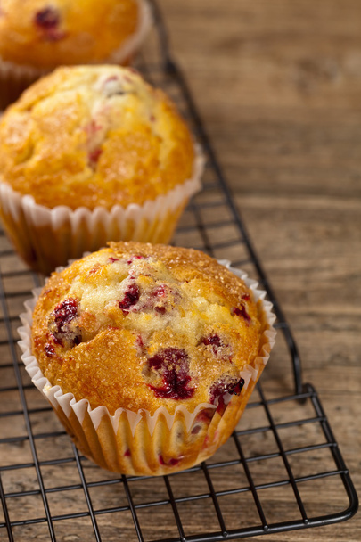 Muffin con mirtillo rosso
 - Foto, immagini