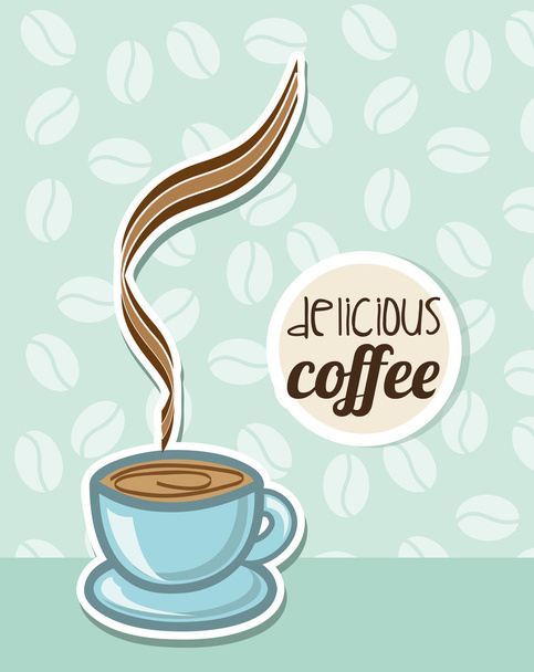kávu design  - Vektor, obrázek