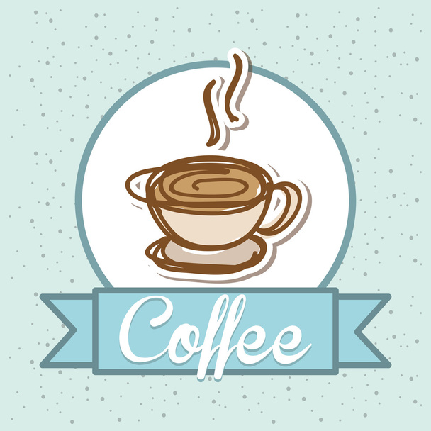Кофе дизайн
  - Вектор,изображение