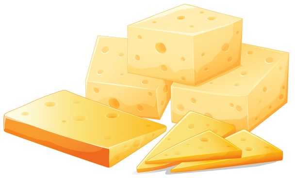 Sýr - Vektor, obrázek