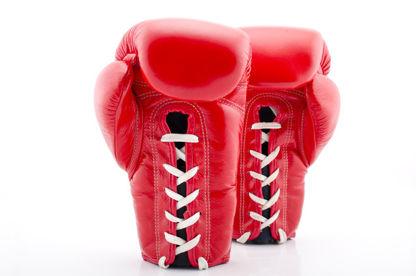 červené Boxerské rukavice - Fotografie, Obrázek
