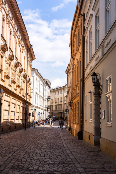Krakow, Poland - July 09, 2022: streets of the old city - Photo, Image