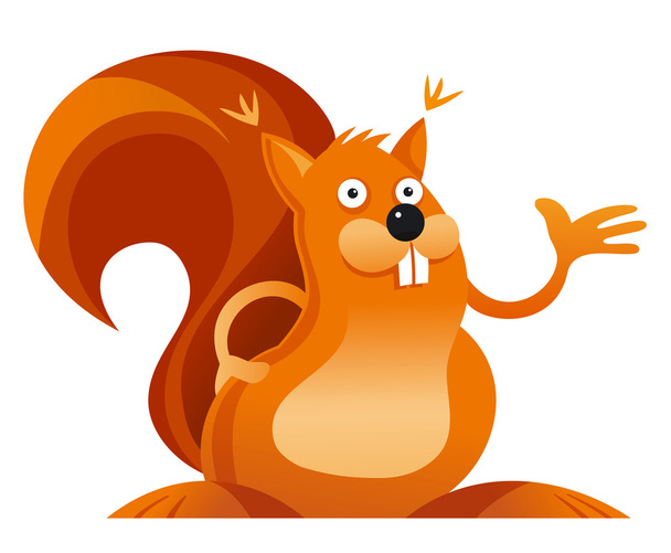 Squirrel - Vector, Image