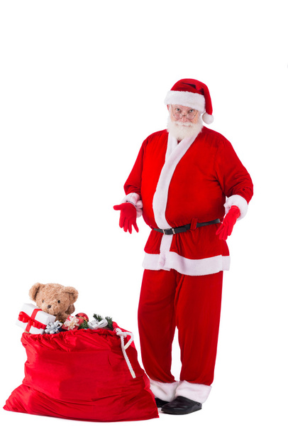 Santa z worek - Zdjęcie, obraz